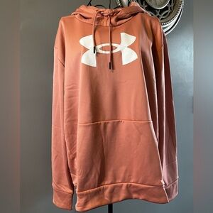 Under Armour Terracotta Peach Fleece lined Loose Women’s Hoodie